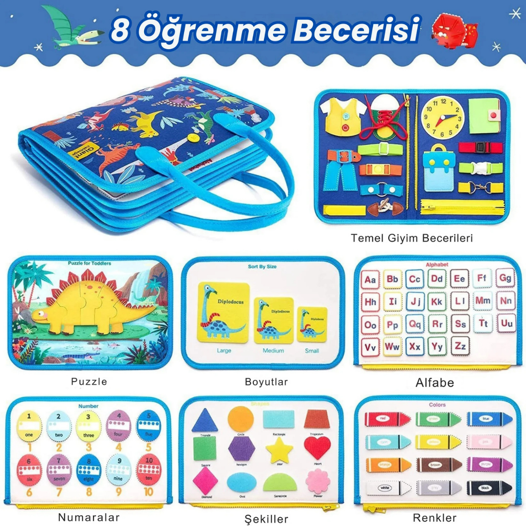 Yuvia™ Montessori Beceri Gelişim Kitabı