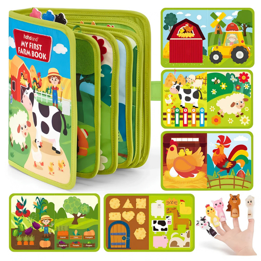 Yuvia™ Eğitici Montessori Çiftlik Hikayesi Kitabı