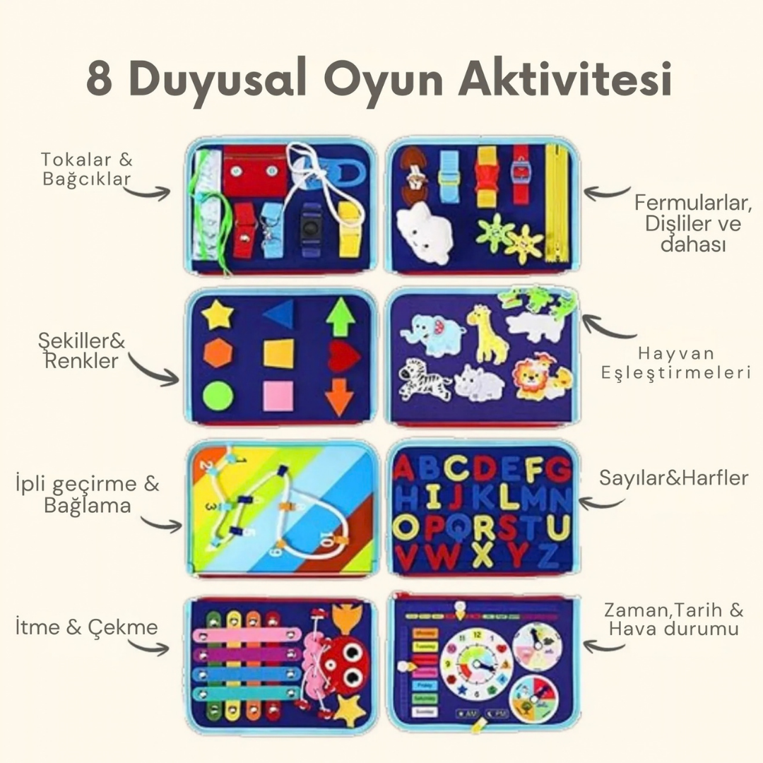 Yuvia™ Montessori Beceri Gelişim Kitabı