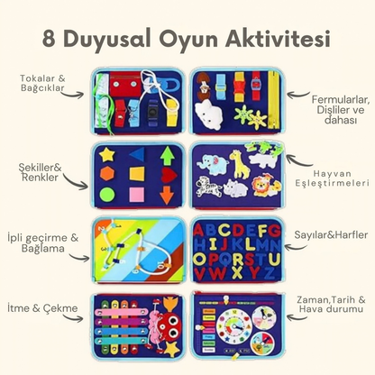 Yuvia™ Montessori Beceri Gelişim Kitabı
