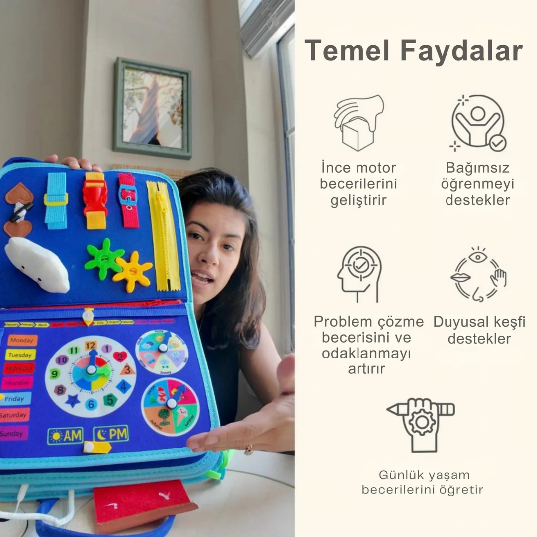 Yuvia™ Montessori Beceri Gelişim Kitabı
