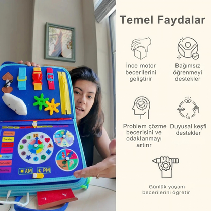 Yuvia™ Montessori Beceri Gelişim Kitabı