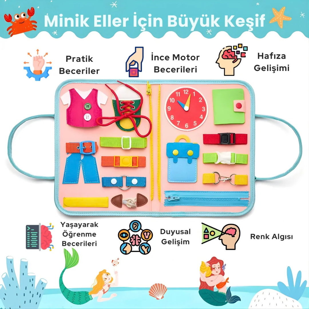 Yuvia™ Montessori Beceri Gelişim Kitabı