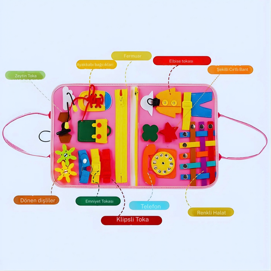 Yuvia™ Montessori Beceri Gelişim Kitabı