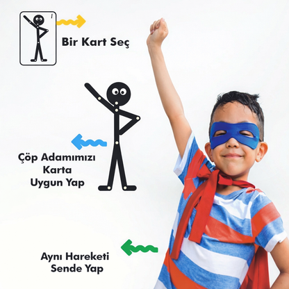 Yuvia™ Woodman Sticks Puzzle