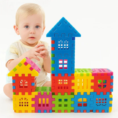 Yuvia™ Puzzle Şehri Yapı Oyuncakları