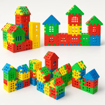 Yuvia™ Puzzle Şehri Yapı Oyuncakları