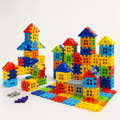 Yuvia™ Puzzle Şehri Yapı Oyuncakları