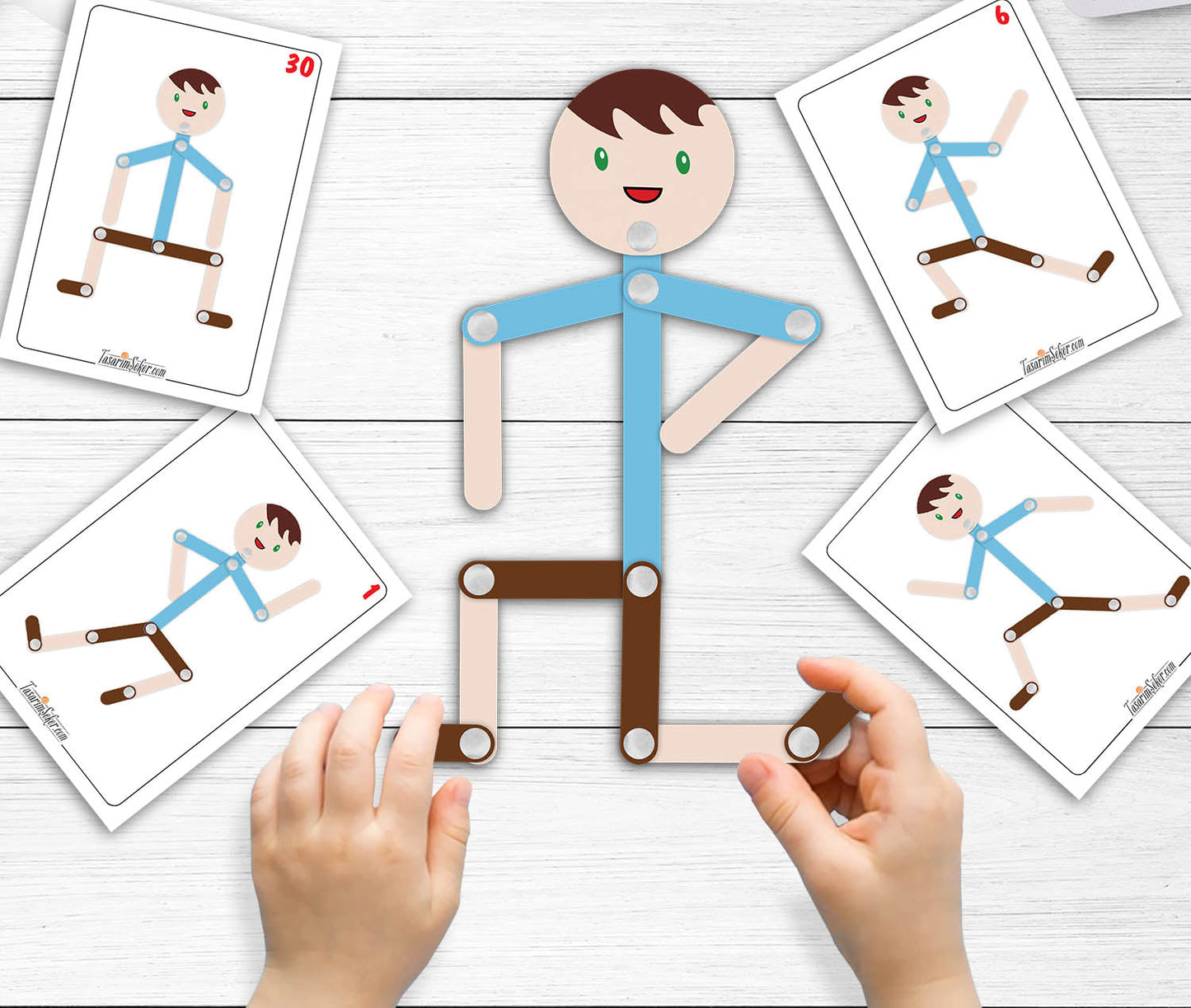 Yuvia™ Woodman Sticks Puzzle